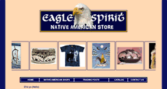 Desktop Screenshot of eaglespiritstore.com